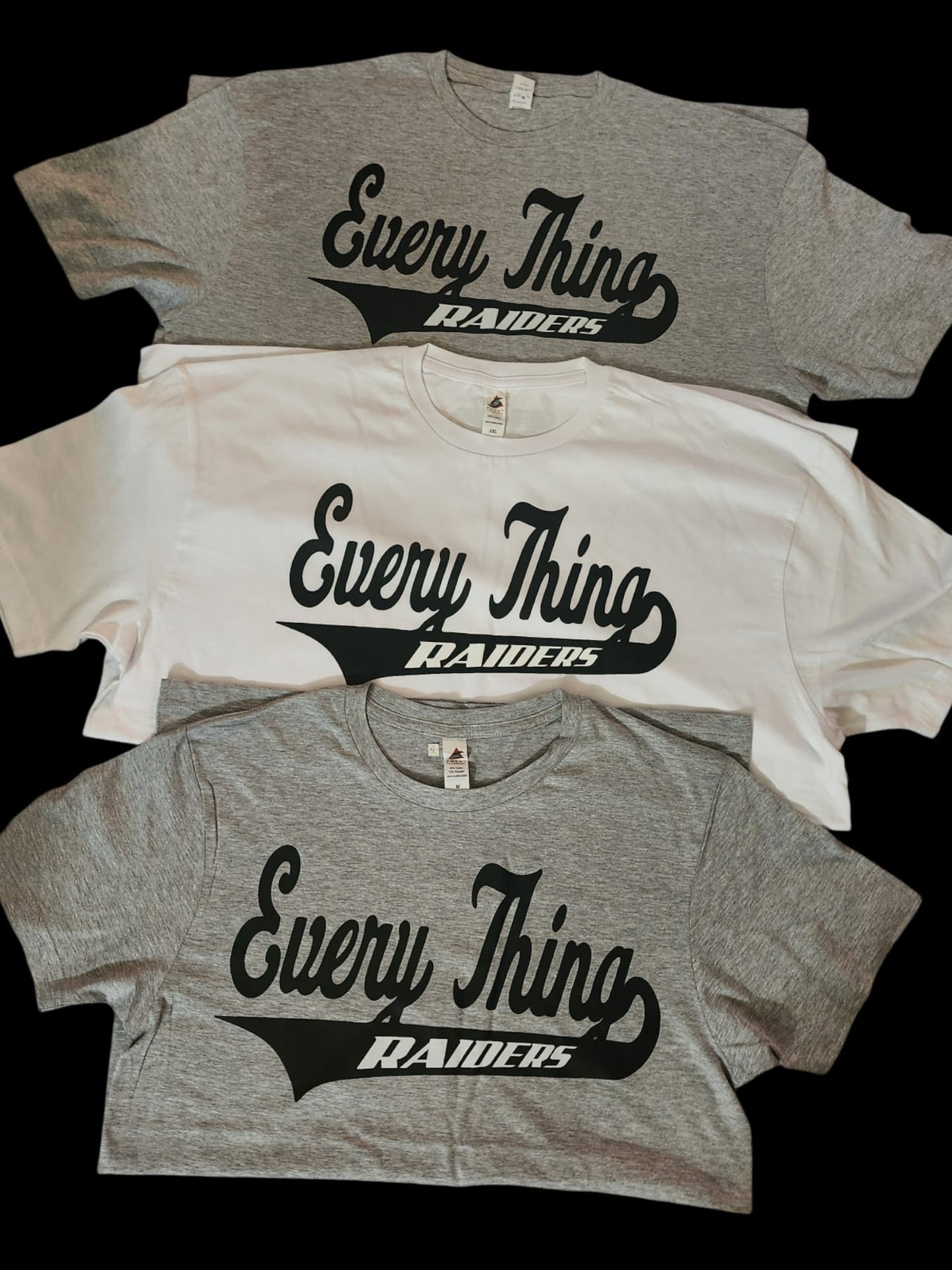 Everything Raiders Graphic Tee Set – Classic Edition